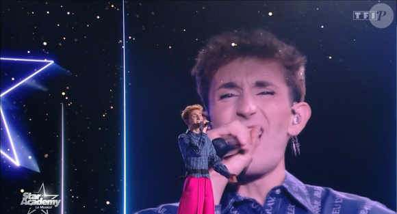 Victor dans la Star Academy - capture d'écran TF1