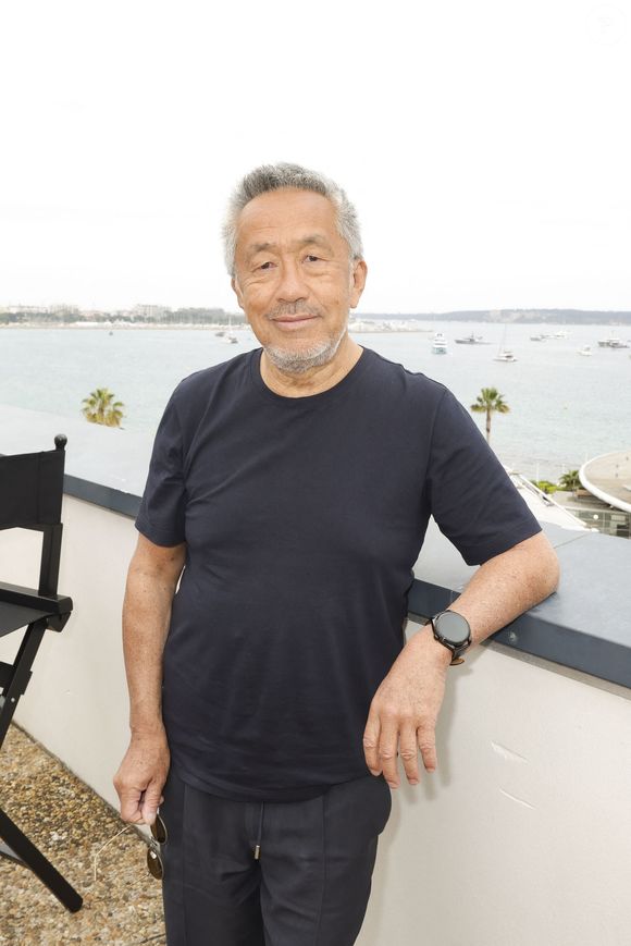Exclusif - Renaud Le Van Kim lors de l'interview culturelle de Philippe Vandel pour Franceinfo (diffusion le 21 mai) lors du 77ème Festival International du Film de Cannes, France, le 20 mai 2024. © Jack Tribeca/Bestimage