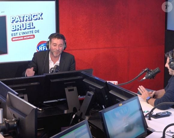Patrick Bruel et Bernard Montiel dans l'émission "1 heure avec..." diffusée sur RFM ce samedi 8 mars 2025 (Capture d'écran).