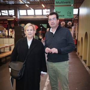 Exclusif - Hélène Darroze et son frère Marc Darroze - Premier Festival de la Gasconnerie au Ground Control à Paris le 30 janvier 2023. © Jack Tribeca-Pierre Perusseau/Bestimage