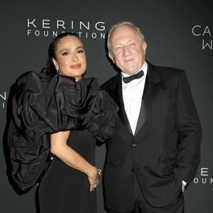 Salma Hayek au diner de la Fondation Kering, le 10 Septembre 2026.

© Nancy Kaszerman/ZUMA Press Wire/Bestimage