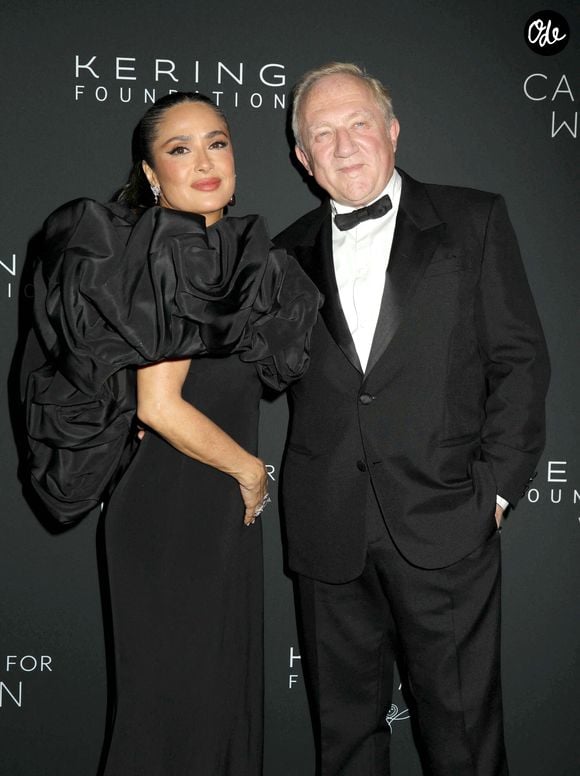 Salma Hayek au diner de la Fondation Kering, le 10 Septembre 2026.

© Nancy Kaszerman/ZUMA Press Wire/Bestimage
