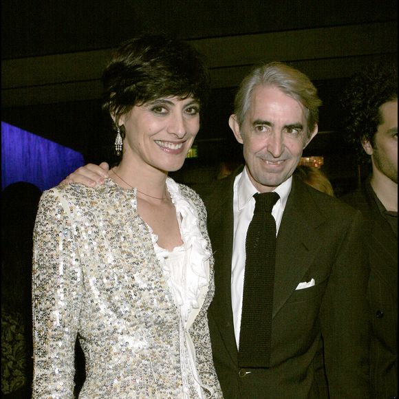 Inès de la Fressange et Luigi d'Urso - Soirée d'ouverture du festival du film de Paris