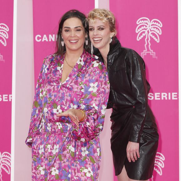 Lola Dewaere, Sara Mortensen de la série ASTRID ET RAPHAËLLE
CANNESERIES SAISON 5 au Palais des Festivals et des Congrès de Cannes © Christophe Aubert via Bestimage