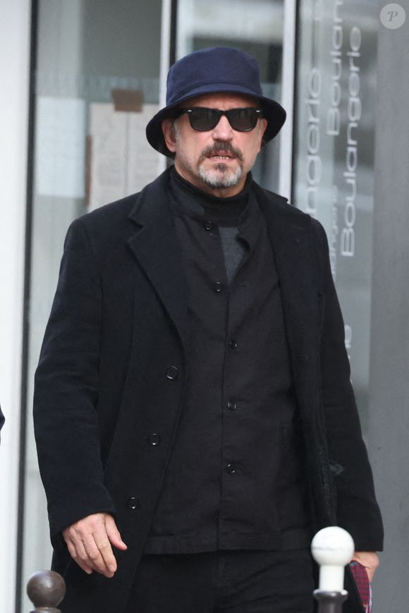 Vincent Perez - Obsèques du réalisateur Bertrand Blier en l'église Saint-Roch à Paris le 29 janvier 2025. © Dominique Jacovides/Bestimage