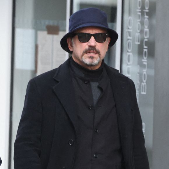 Vincent Perez - Obsèques du réalisateur Bertrand Blier en l'église Saint-Roch à Paris le 29 janvier 2025. © Dominique Jacovides/Bestimage