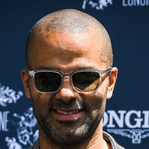 Tony Parker au photocall de la 174ème édition du Prix de Diane Longines à l'hippodrome de Chantilly, France, le 18 juin 2023. © Matthieu Mirville/Bestimage