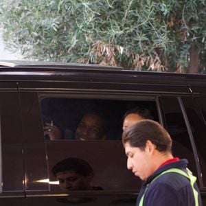 Exclusif - Rihanna et A$AP Rocky sortent du tribunal de Los Angeles le 7 février 2025 @Backgrid USA / Bestimage