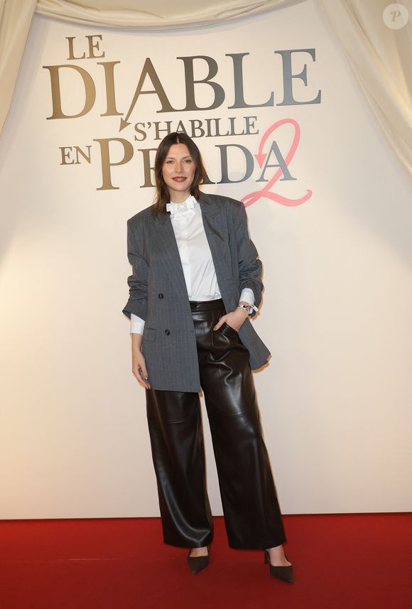 L'ancienne Miss France a avoué ne pas s'être reconnue physiquement après son accouchement en août 2023.

Camille Cerf (Miss France 2015) - Première du film "Le Diable s'habille en Prada (The Devil wears Prada 2)" au cinéma Le Grand Rex à Paris, le 27 avril 2026.
© Guirec Coadic/Bestimage