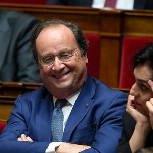 Francois Hollande - Séance de questions au gouvernement à l'Assemblée nationale à Paris, le 18 mars 2025. 
© Lionel Urman / Bestimage