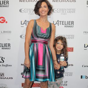 Adeline Blondieau et sa fille Wilona Hubert - People au défilé de mode prêt-à-porter printemps-été 2019 "Christophe Guillarmé" à Paris. Le 2 octobre 2018
© Veeren-CVS / Bestimage