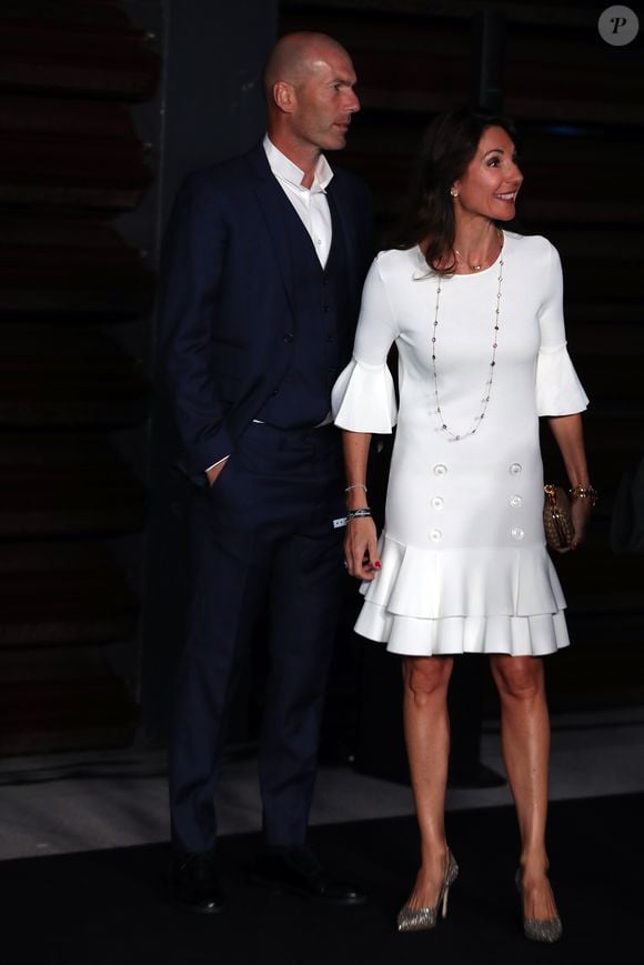 Zinedine Zidane et sa femme Véronique - Première du documentaire "Le coeur de Sergio Ramos" à Madrid le 10 septembre 2019
©GTRES / BESTIMAGE