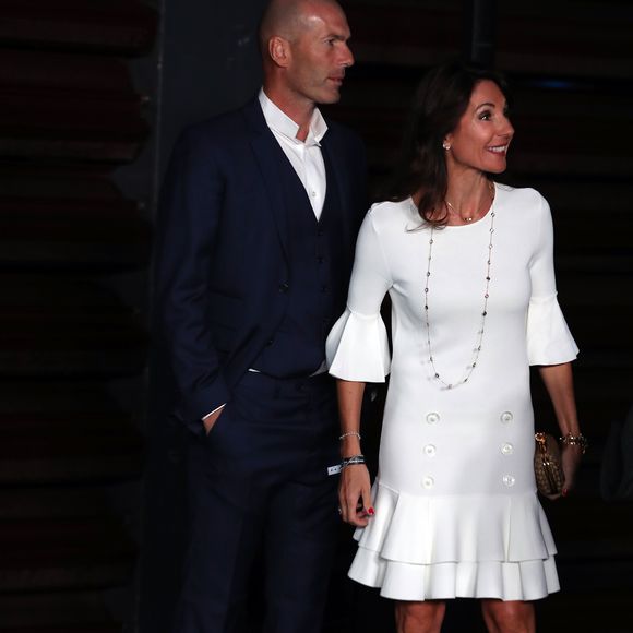Zinedine Zidane et sa femme Véronique - Première du documentaire "Le coeur de Sergio Ramos" à Madrid le 10 septembre 2019
©GTRES / BESTIMAGE