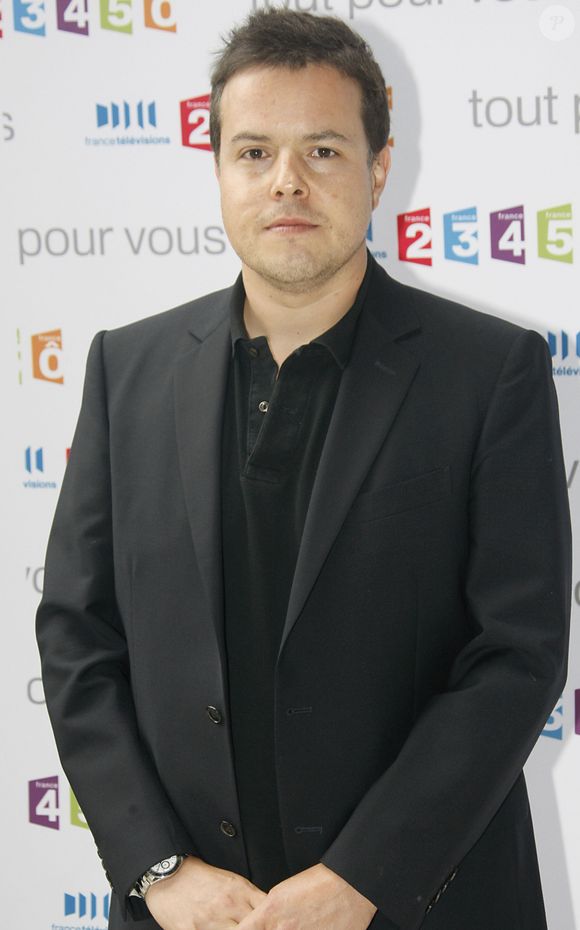 Nicolas Demorand à la conférence de presse du groupe France Télévisions, le 27 août 2009. © Alain Guizard / Bestimage