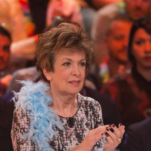 Exclusif - Catherine Laborde - 1000ème de l'émission "Touche pas à mon poste" (TPMP) en prime time sur C8 à Boulogne-Billancourt le 27 avril 2017. Agence / Bestimage