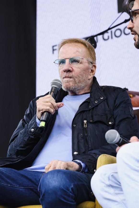 Christopher Lambert à l'évènement Como Fun à LarioFiere à Erba, près de Côme, le 15 mars 2025.