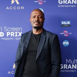 Exclusif - Harry Roselmack - Première édition du Multi Screen Grand Prix : une célébration inédite de la création audiovisuelle française dans le cadre prestigieux du Pullman Paris Tour Eiffel sous la présidence de S. Martin (Directeur Général de l'ARPP : l'Autorité de Régulation Professionnelle de la Publicité et également Président de La Fabrique des Formats) et animée par E. Eméyé (journaliste et présentatrice).
Cet événement a rassemblé les professionnels de l'audiovisuel autour d'une ambition commune : mettre à l'honneur l'excellence de la création française tous formats confondus. Paris le 12 juin 2025 - © Jack Tribeca / Bestimage