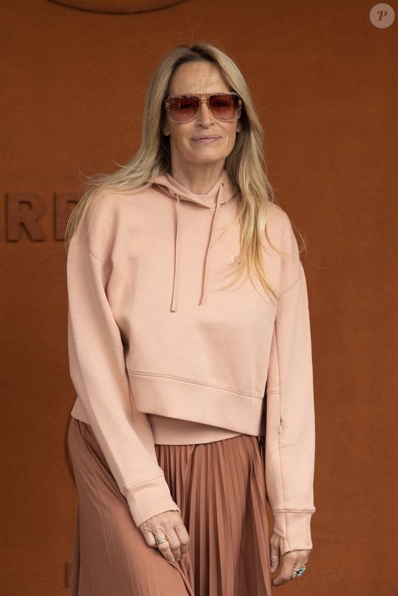 Estelle Lefébure au village lors des Internationaux de France de Tennis de Roland Garros 2025, à Paris, France, le 5 Juin 2025. © Jacovides-Moreau/Bestimage