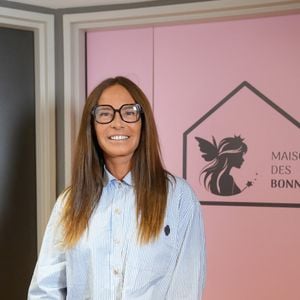 Exclusif - Nathalie Marquay (miss France 1987) lors de l'inauguration de la quatrième maison des bonnes fées à la Clinique Bizet à Paris le 16 septembre 2025. © Anne-Sophie Guebey / Bestimage