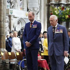 La famille royale britannique et les personnalités assistent à un service d'action de grâce à l'abbaye de Westminster à Londres, à l'occasion du 80ème anniversaire du jour de la Victoire en Europe (VE Day), le 8 mai 2025. Mirrorpix / Bestimage