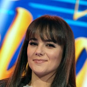 La chanteuse, danseuse et musicienne française Alizee participe à une émission de télévision le 24 février 2021 à Varsovie, Pologne. Photo by Newspix/ABACAPRESS.COM