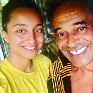Yannick Noah et sa fille Eleejah