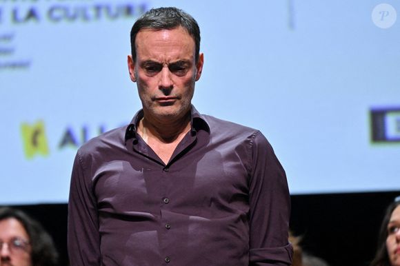 Anthony Delon assiste à l'hommage à Alain Delon et à la projection de Plein Soleil comme dernière séance du 16e Festival du film Lumière à Lyon, France, le 20 octobre 2024. Photo by Julien Reynaud/APS-Medias/ABACAPRESS.COM