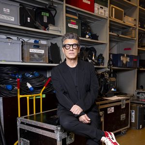 Marc Lavoine dans les backstage de l’émission “Unis pour Mayotte” diffusée en direct sur France 2, qui a permis de récolter plus de 5 millions de dons le 17 décembre 2024. © Pierre Perusseau / Bestimage