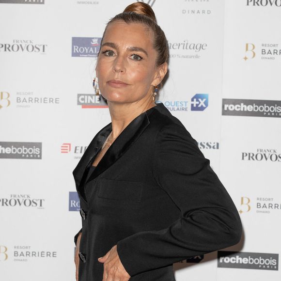 Sophie Duez au photocall pour la cérémonie de clôture du 32ème festival du film britannique de Dinard, France, le 2 octobre 2021. © Jeremy Melloul/Bestimage