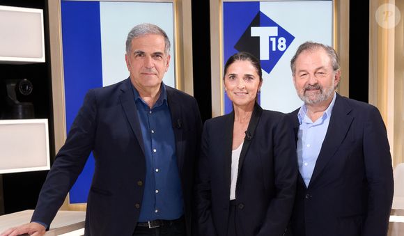 Denis Olivennes, Christopher Baldelli 
Arrivée de T18 sur la TNT, Laurent Ruquier @Xavier Imbert