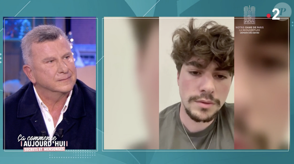 Pascal Bataille présente son fils Timm dans "Ça commence aujourd'hui". France 2