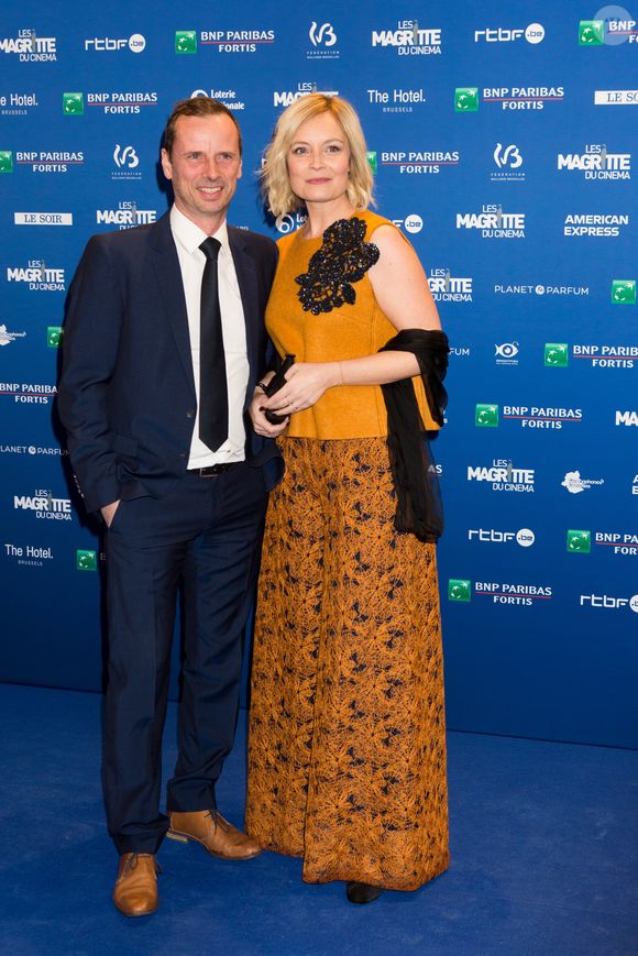 Ophélie Fontana et son compagnon Vincent Langendries lors de la 9ème Cérémonie des Magritte du Cinéma, qui récompense le septième art belge, au Square, à Bruxelles.
Belgique, Bruxelles, 2 février 2019.
© Alain Rolland / Imagebuzz / Bestimage
