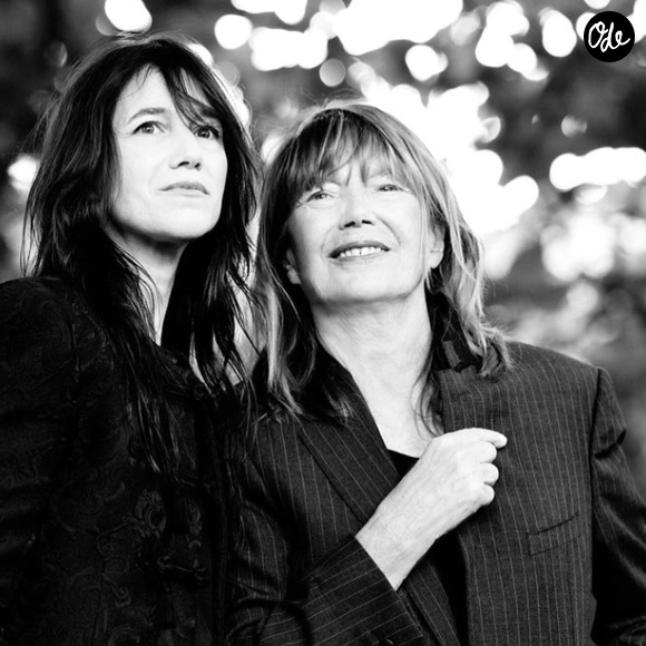 Charlotte Gainsbourg et Jane Birkin, photo partagée sur Instagram le 30 août 2021.