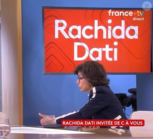 Rachida Dati et Elisabeth-Lemoine sur le plateau de C à vous ce mercredi 18 juin 2025 (Capture d'écran).