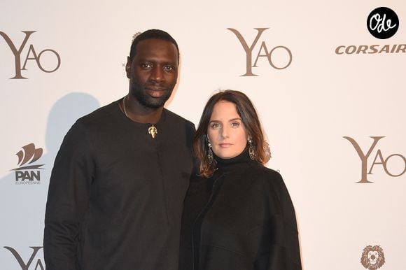 Omar Sy et sa femme Hélène - Avant-première du film "Yao" au cinéma Le Grand Rex à Paris le 15 janvier 2019. © Coadic Guirec/Bestimage