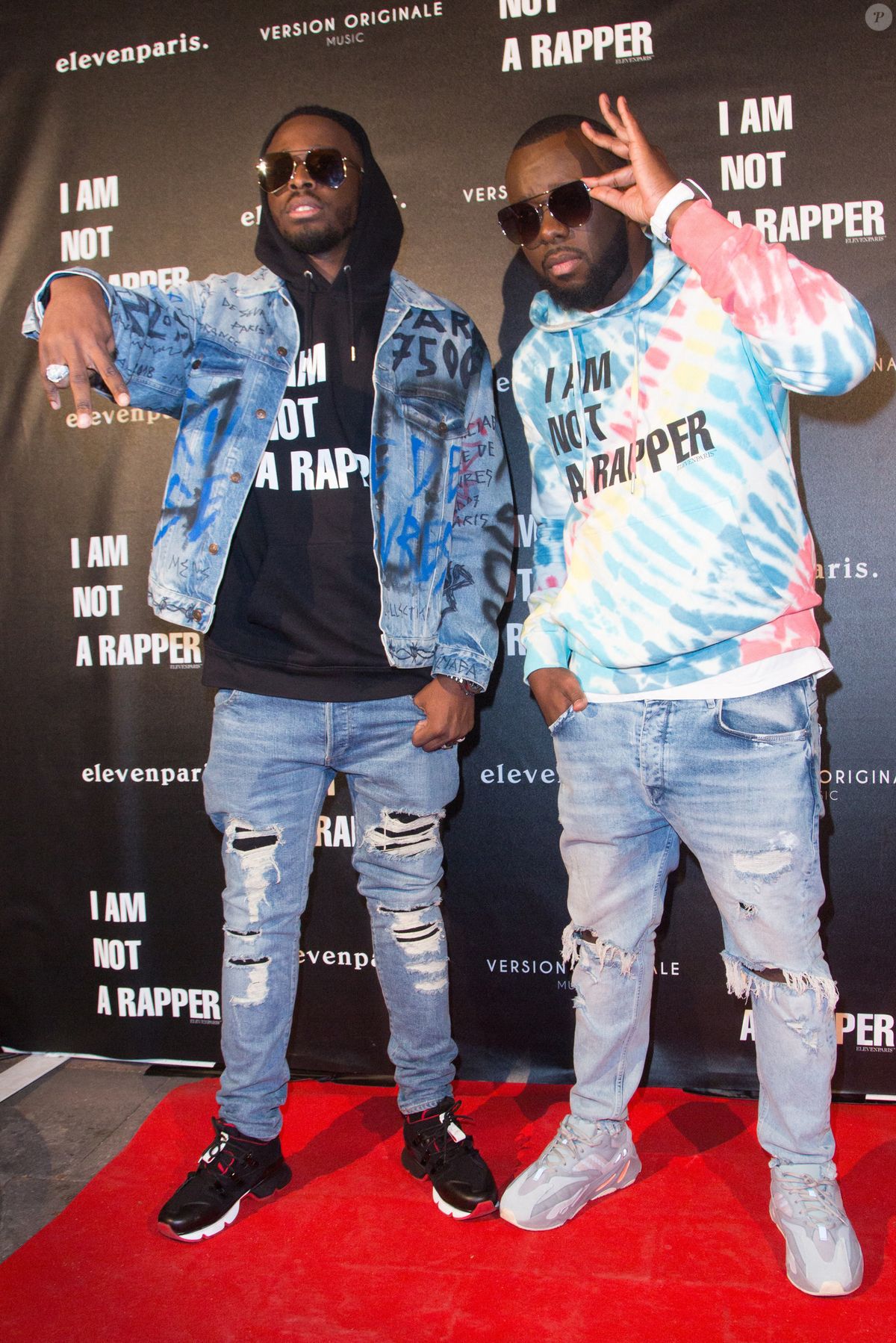 Photo : Il est le frère de Gims. Dadju et son frère Gims assistent à la ...
