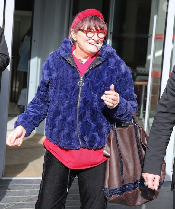 Exclusif - Christine Bravo - Arrivées et sorties dans les studios RTL à Paris. Le 23 février 2021
Panoramic / Bestimage