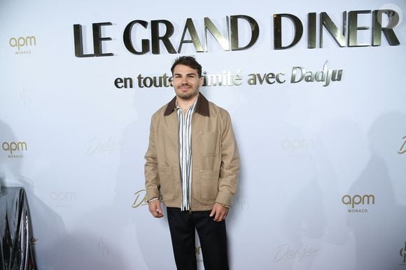 Photo : Antoine Dupont au photocall du Grand Dîner en toute intimité avec  Dadju sur la plage de l'hôtel Carlton en marge du 78ème Festival  International du Film de Cannes, France, le