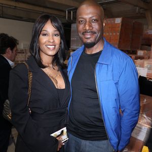 Harry Roselmack et sa Jennifer Galap assistent à la 29ème édition du Festival de la Littérature et du Vin à Saumur, France, le 05 avril 2025. Photo par Jerome Domine/ABACAPRESS.COM