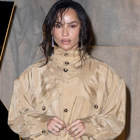 Zoë Kravitz – Photocall du Défilé de mode Saint Laurent  Collection Printemps-Été 2026 dans le cadre de la Fashion Week de Paris, France, le 29 septembre 2025.
 
© Olivier Borde / Bestimage