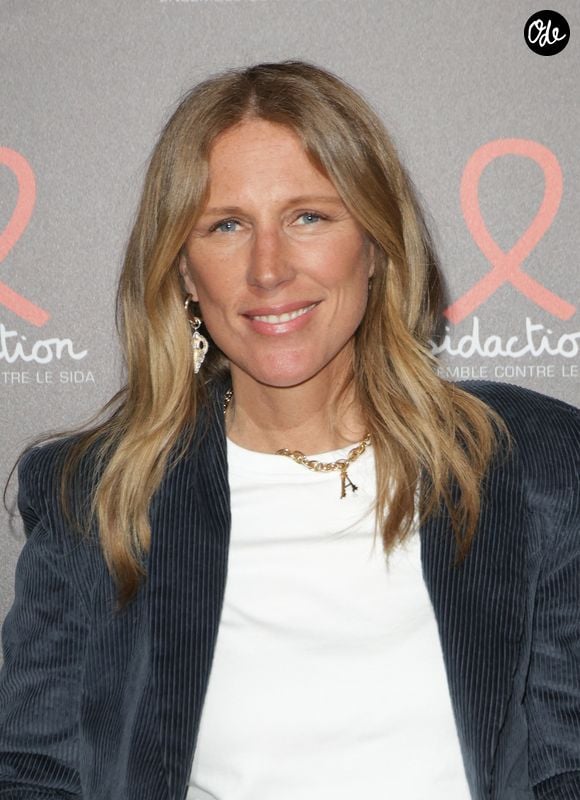Agathe Lecaron lors de la soirée de lancement du Sidaction 2025 au Lido à Paris le 3 mars 2025. 

© Coadic Guirec/Bestimage