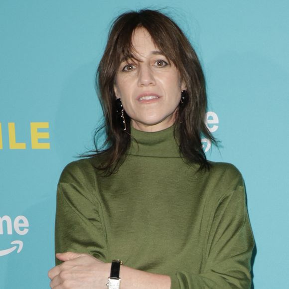 Charlotte Gainsbourg à la première de la série "Etoile" de Prime Video à la Galerie Bourbon à Paris le 23 avril 2025.

© Coadic Guirec / Bestimage