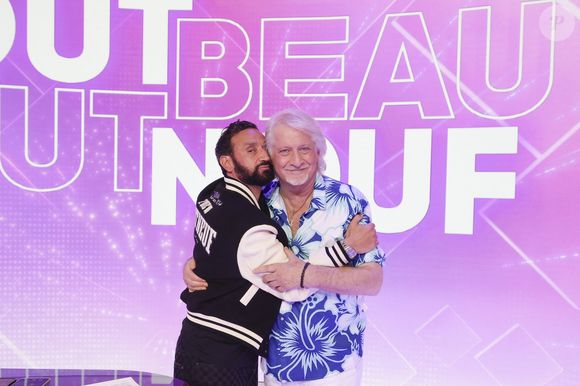 Exclusif - Patrick Sebastien, Cyril Hanouna - Emission "Tout beau, tout n9uf" présentée par C. Hanouna sur W9 à Paris le 2 septembre 2025. © Jack Tribeca / Bestimage