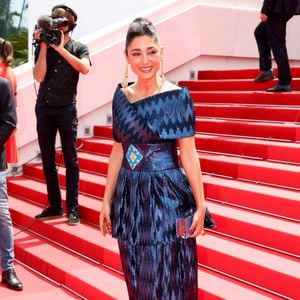 Golshifteh Farahani (Habillée par Araz Fazeli) - Montée des marches du film « The seed of the sacred fig » lors du 77ème Festival International du Film de Cannes, au Palais des Festivals à Cannes. Le 24 mai 2024
© Jacovides-Moreau / Bestimage
