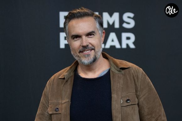 Maxime Chattam sur le tapis rouge de la cérémonie de clôture du 3e Festival du film policier de Reims, à Reims, en France, le 8 avril 2023. Photo : Aurore Marechal/ABACAPRESS.COM
