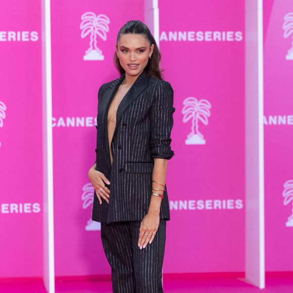 Diane Leyre participe au tapis rose du 8ème Festival International de Cannes - Jour 5 à Cannes, France, le 28 avril 2025. Photo by Shootpix/ABACAPRESS.COM