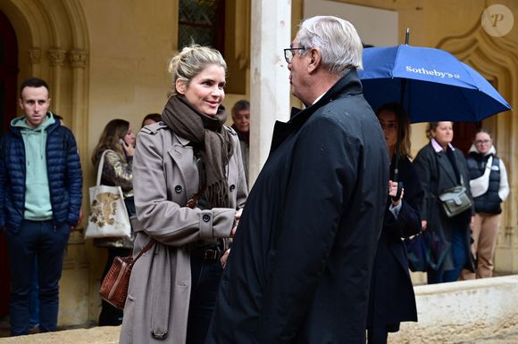 Alice Taglioni lors de la 165e vente aux enchères des Hospices de Beaune, le 16 novembre 2025. © Romain Doucelin / Bestimage
