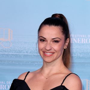 Denitsa Ikonomova - Tapis rouge lors de la 7ème édition du festival Cinéroman à Nice le 1er Octobre 2025. © Bebert-Jacovides/Bestimage