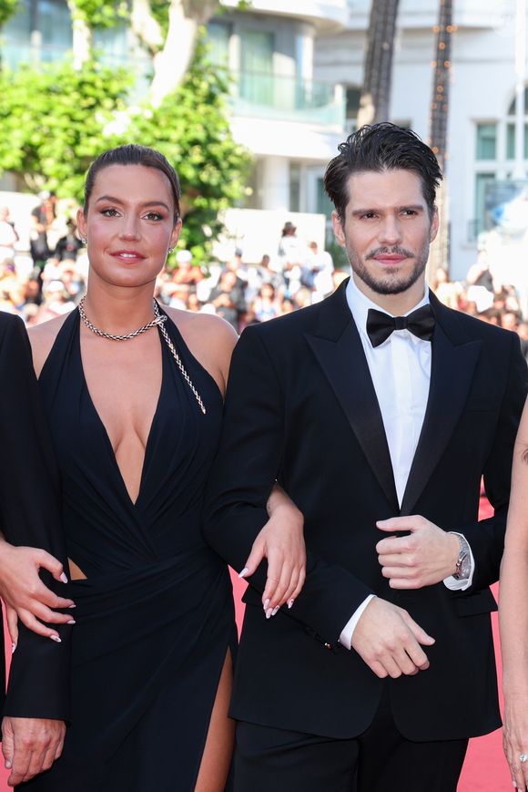 Adèle Exarchopoulos, François Civil - Montée des marches du film « L’amour ouf » lors du 77ème Festival International du Film de Cannes, au Palais des Festivals à Cannes. Le 23 mai 2024 © Jacovides-Moreau / Bestimage