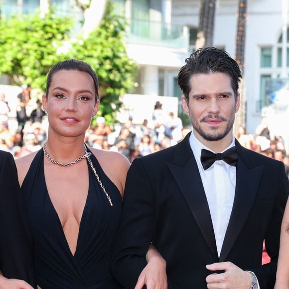 Adèle Exarchopoulos, François Civil - Montée des marches du film « L’amour ouf » lors du 77ème Festival International du Film de Cannes, au Palais des Festivals à Cannes. Le 23 mai 2024 © Jacovides-Moreau / Bestimage